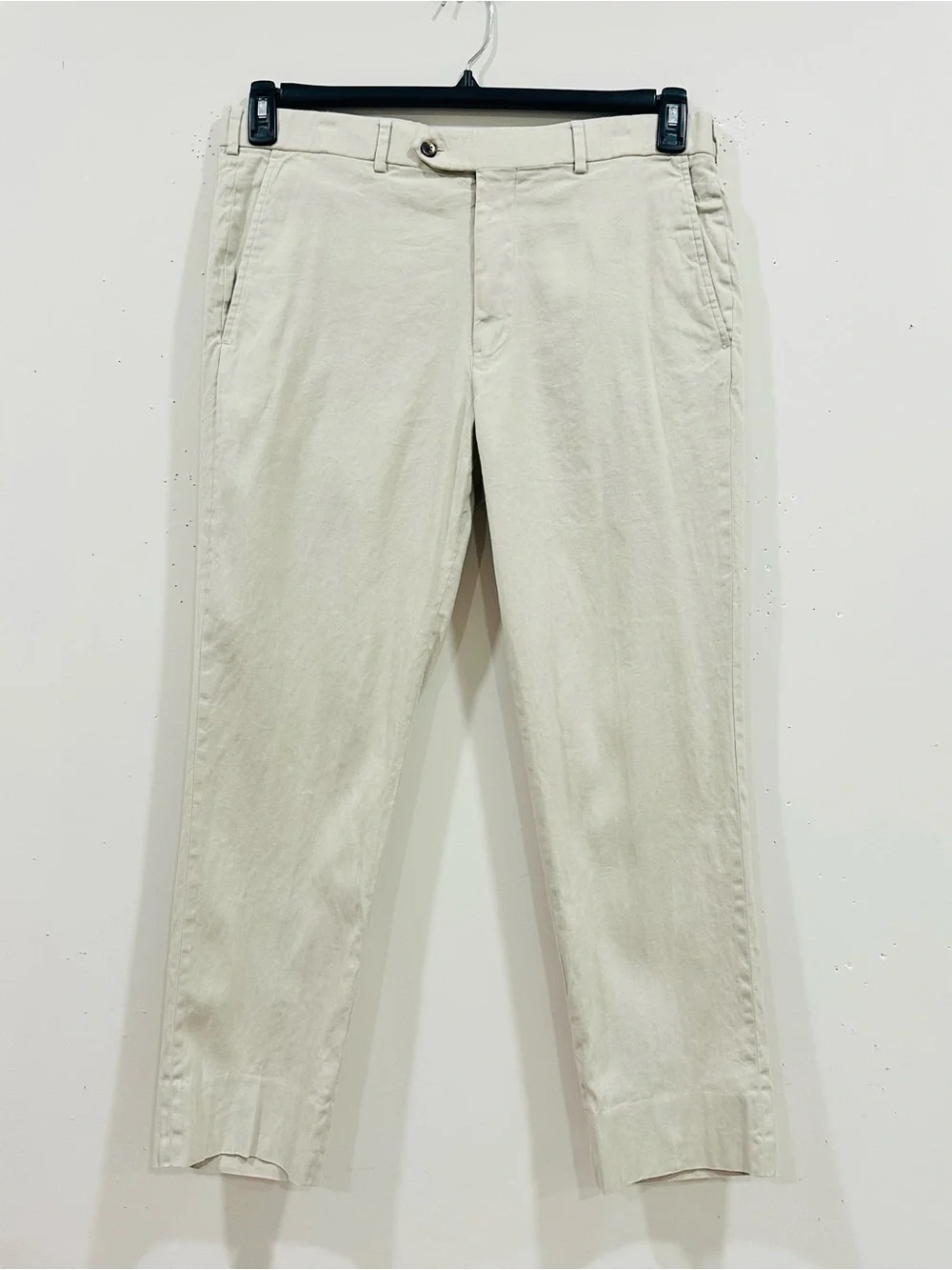 Brooks Brothers Clark Baird McNuttish Linen Blend Pants Sz 36x29